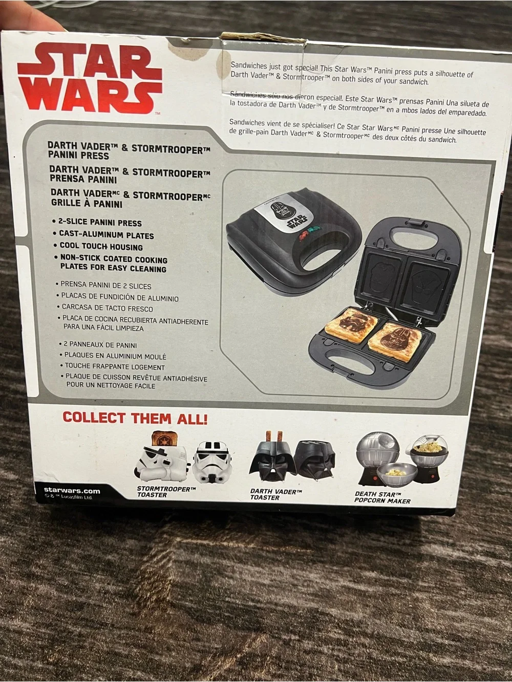 Star Wars Darth Vader & Stormtrooper Panini Press - Black